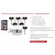 Входная дверь Неаполь Лучи-М (Лен Сильвер / Софт Графит) для квартиры с шумоизоляцией, толщина полотна 92 мм, взломостойкая, два листа металла толщиной 2.0 мм + 1.0 мм, итальянские замки 4-го класса защиты, панели МДФ с двух сторон