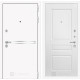 Входная дверь Line White 3 (Шагрень белая / Белый софт) для квартиры в ПИК с шумоизоляцией, толщина полотна 95 мм, взломостойкая с толщиной металла 1.8 мм, замки 4-го класса защиты