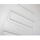 Входная дверь Инфинити 03 (Бетон темный / Белый софт) для квартиры с шумоизоляцией, толщина полотна 104 мм, с толщиной металла 1.5 мм, замки 4-го класса защиты, панели МДФ с двух сторон