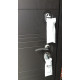 Входная дверь Легион Неро Графит Шале (панель №65) для квартиры с шумоизоляцией, толщина полотна 110 мм, толщина металла 1.5 мм, замки 3 и 4-го класса защиты, панели МДФ с двух сторон