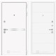 Входная дверь Line White 13 (Шагрень белая / Белый софт) для квартиры в ПИК с шумоизоляцией, толщина полотна 95 мм, взломостойкая с толщиной металла 1.8 мм, замки 4-го класса защиты