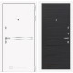 Входная дверь Line White 14 (Шагрень белая / ЭкоВенге) для квартиры в ПИК с шумоизоляцией, толщина полотна 95 мм, взломостойкая с толщиной металла 1.8 мм, замки 4-го класса защиты