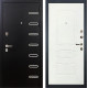 Входная дверь Витязь Белая шагрень (панель №68) для квартиры с шумоизоляцией, толщина полотна 100 мм, взломостойкая с толщиной металла 1.8 мм, замки 4-го класса защиты, магнитный контур уплотнения