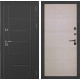 Входная дверь с терморазрывом Термаль (Серебристый антик / Дуб белёный)