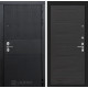 Входная дверь Black Cisa 14 (Чёрный кварц / ЭкоВенге) для квартиры с шумоизоляцией, толщина полотна 120 мм, взломосткая с толщиной металла 1.8 мм, итальянский замок CISA, панели МДФ с двух сторон